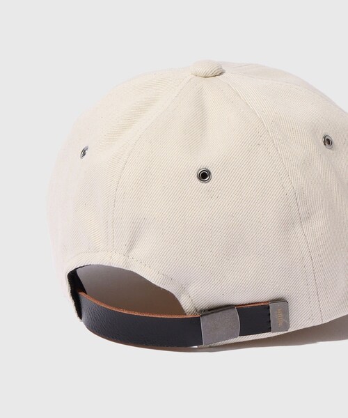 ADAM ET ROPE'（アダムエロペ）の「【SUGARHILL/シュガーヒル】BASEBALL CAP（キャップ・メンズ・ホワイト/ネイビー・F）」の9枚目の写真