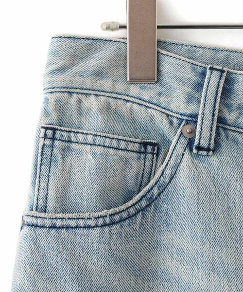 ADAM ET ROPE'（アダムエロペ）の「【WEB限定】ワイドストレートデニムパンツ（デニムパンツ・レディース・サックス・34/36/38）」の19枚目の写真