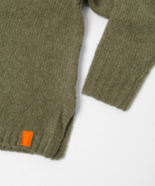 THE GOODLAND MARKET（ザグッドランドマーケット）の「TONY　Pier Ring Yarn Knit（ニット/セーター・メンズ・BLK/MOKA/GRN・M/XL）」の10枚目の写真