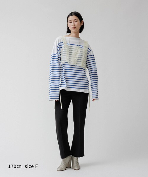 ADAM ET ROPE'（アダムエロペ）の「［BLOUSE］ORGANDY LAYERED