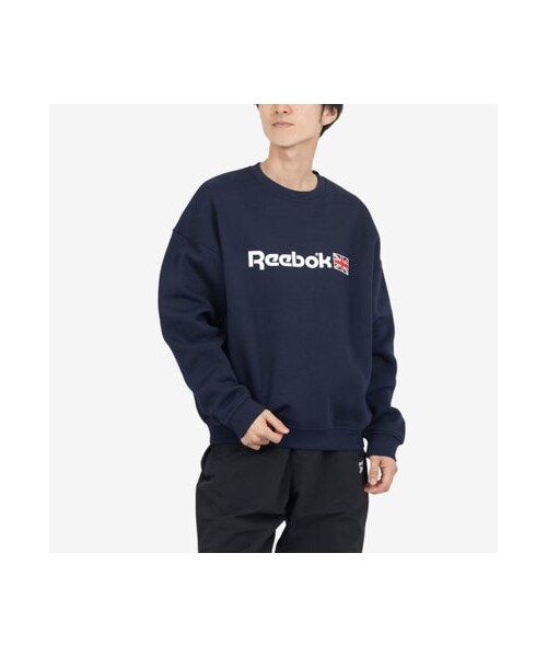 Reebok（リーボック）の「リラックス フィット クルーネック スウェット / UNISEX RELAXED FIT CREW NECK SWEATSHIRT （トップス・メンズ・100284095・S/M/L/XL/LL）」の2枚目の写真