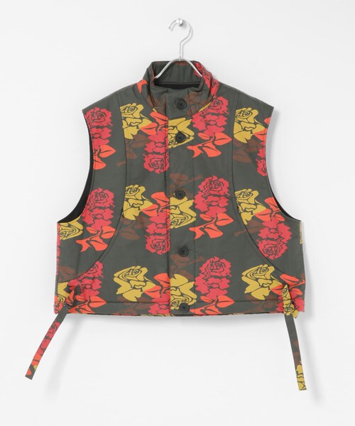 URBAN RESEARCH（アーバンリサーチ）の「COGNOMEN　W.FANTASISTA FLOWER VEST（その他アウター・メンズ・CHARCOAL/ORANGE・Free）」の14枚目の写真