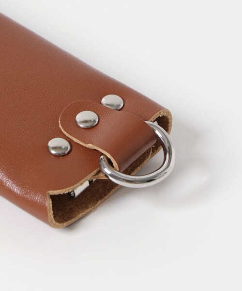 ITEMS URBANRESEARCH（アイテムズ アーバンリサーチ）の「Hawk　Leather Key Case（キーケース/キーアクセサリー・メンズ・GRN/BLK/BRN・-）」の10枚目の写真