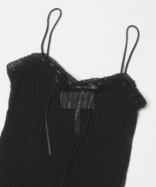 URBAN RESEARCH(アーバンリサーチ)の「EUCHRONIA LACE CAMISOLE(キャミソール・レディース・OFF WHITE/BLACK・Free)」の12枚目の写真