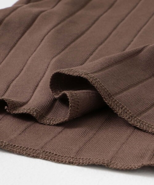 ITEMS URBANRESEARCH（アイテムズ アーバンリサーチ）の「クールコットンリブタンクトップ（タンクトップ・レディース・WHT/L.BEG/BLK/BRN・FREE）」の13枚目の写真