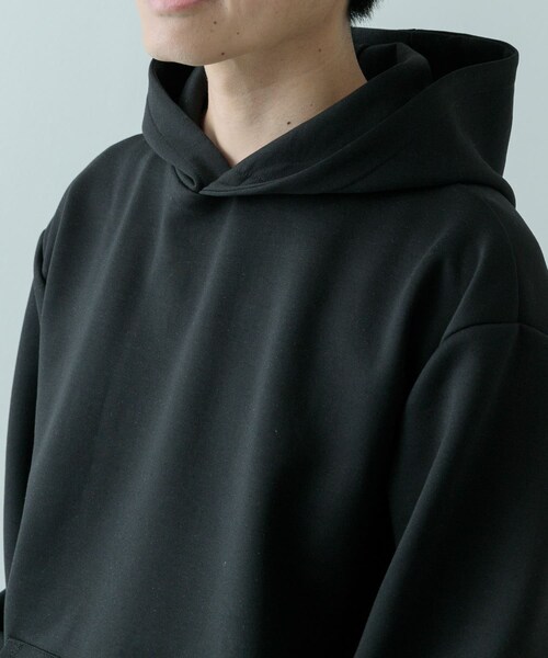 ITEMS URBANRESEARCH（アイテムズ アーバンリサーチ）の「ストレッチダンボール プルオーバーパーカー（パーカー・メンズ・BRN/BEG/BLK/YEL・M/L）」の7枚目の写真
