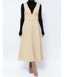 LAGUNAMOON | フォルムラインニットジャンパースカート(ジャンパースカート)