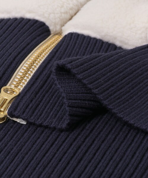 URBAN RESEARCH(アーバンリサーチ)の「STUMBLY Boa / Quilted MA-1 Combination(MA-1・レディース・khaki・38)」の7枚目の写真