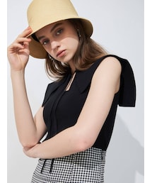 MERCURYDUO | 総針セーラーカラーニット(ニット/セーター)