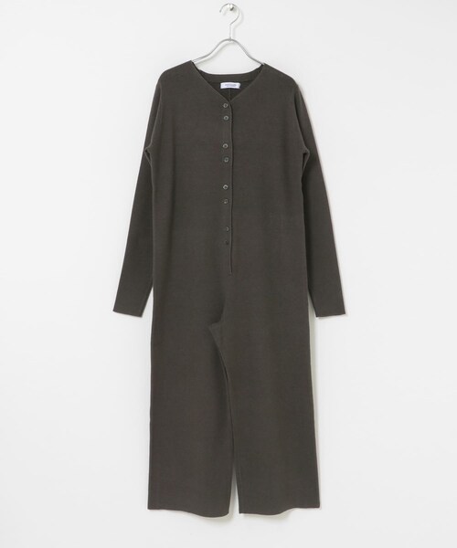 URBAN RESEARCH Sonny Label（アーバンリサーチサニーレーベル）の「ニットオールインワン（つなぎ/オールインワン・レディース・チャコール/ベージュ・36/38）」の11枚目の写真
