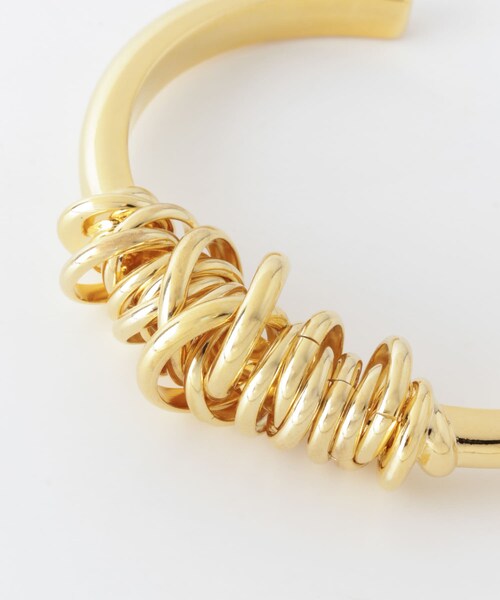 URBAN RESEARCH（アーバンリサーチ）の「Coil Around バングル（ブレスレット・レディース・GOLD/MULTI/SILVER・-）」の9枚目の写真