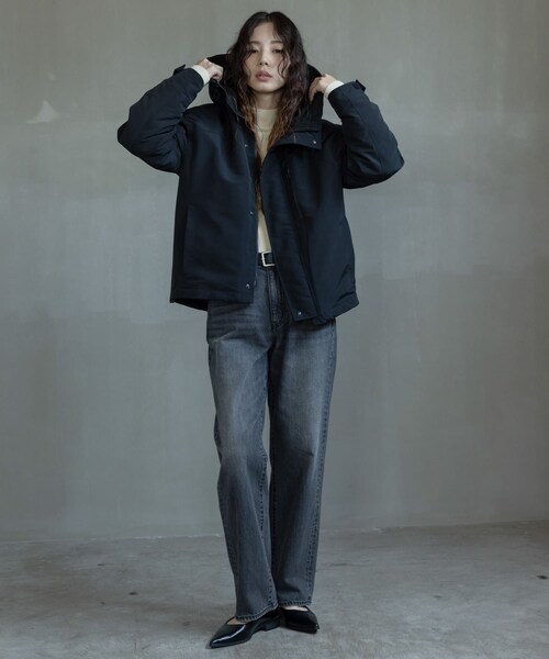 URBAN RESEARCH Sonny Label（アーバンリサーチサニーレーベル）の「フーディーダウンジャケット（その他アウター・レディース・アイボリー/ブラック/チャコール/グレージュ・FREE）」の19枚目の写真