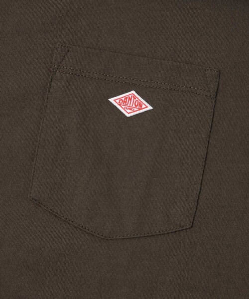 URBAN RESEARCH DOORS(アーバンリサーチドアーズ)の「DANTON POCKET T-SHIRTS(Tシャツ/カットソー・メンズ・COAL GREY/BROWN/GREIGE/DK PURPLE・M/L/XL)」の11枚目の写真