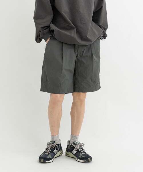 EKAL（エカル）の「『撥水/接触冷感/UR TECH』ナイロンタッサーショーツ（その他パンツ・メンズ・グラファイト/レイクブルー/ネイビー・M/L）」の16枚目の写真