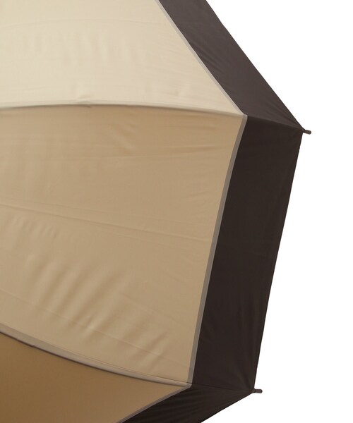 ADAM ET ROPE'（アダムエロペ）の「【SALONオリジナル】ベルドームアンブレラ（ツートンカラー）（長傘・レディース・グレー/ベージュ/カーキ・F）」の13枚目の写真