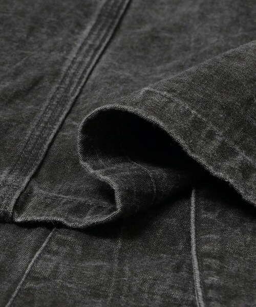 URBAN RESEARCH(アーバンリサーチ)の「Needles COVERALL SUMI DYE(デニムジャケット・メンズ・BLACK・S/M)」の10枚目の写真