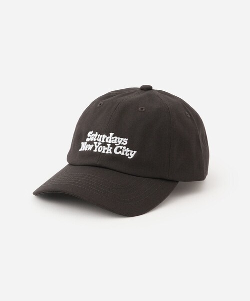 Saturdays NYC（サタデーズ ニューヨークシティ ）の「Chocomoo x Saturdays NYC Cap（キャップ・レディース・チャコール/ホワイト/グリーン/サックス・F）」の5枚目の写真