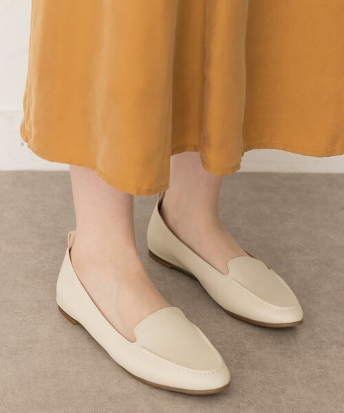 RODE SKO（ロデスコ）の「『MADE IN JAPAN』ELKE やわらかスリッポン（スリッポン・レディース・MILK TEA/PISTACHIO/IVORY/BLACK/LIGHT GRAY/OFF WHITE/BROWN・36/37/38）」の22枚目の写真
