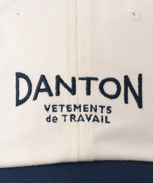 NERGY（ナージー）の「【DANTON】6パネルロゴキャップ　VAT 6P LOGO CAP（キャップ・レディース・グレー/キナリ/ネイビー・F）」の12枚目の写真