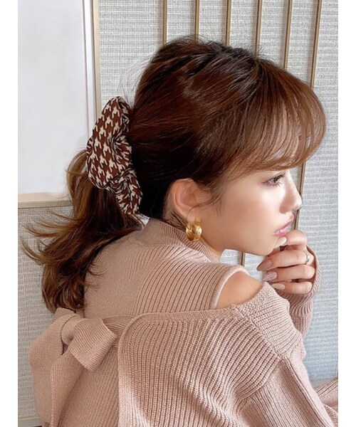 RESEXXY（リゼクシー）の「ハウンドツースシュシュ（シュシュ・レディース・ブラック/ブラウン・F）」の9枚目の写真