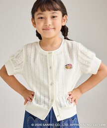 ROPE' PICNIC | 【サンリオキャラクターズ×ROPE' PICNIC】日焼けデザイン 透かしカットソーカーディガン(カーディガン/ボレロ)