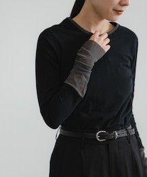 URBAN RESEARCH | チュール切り替えカットソー(Tシャツ/カットソー)