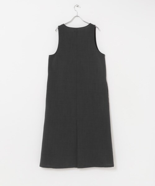 ITEMS URBANRESEARCH(アイテムズ アーバンリサーチ)の「『イージーケア/接触冷感/UVカット』SMOOTH LINEN TOUCH ジャンスカ(ジャンパースカート・レディース・CHA/CML・Free)」の10枚目の写真