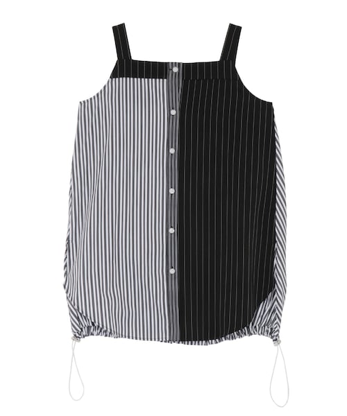 UN3D.（アンスリード）の「LAYERED SHIRT CAMISOLE（キャミソール・レディース・ホワイト/ミックス・36/38）」の22枚目の写真