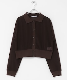 KBF | シアーシャツカーディガン(シャツ/ブラウス)