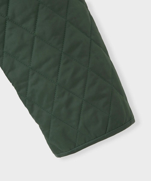 ROPE'（ロペ）の「【SPORTY & RICH（スポーティアンドリッチ】The Carlyle Script Nylon Quilted Jacket（ナイロンジャケット・レディース・グリーン・F）」の6枚目の写真