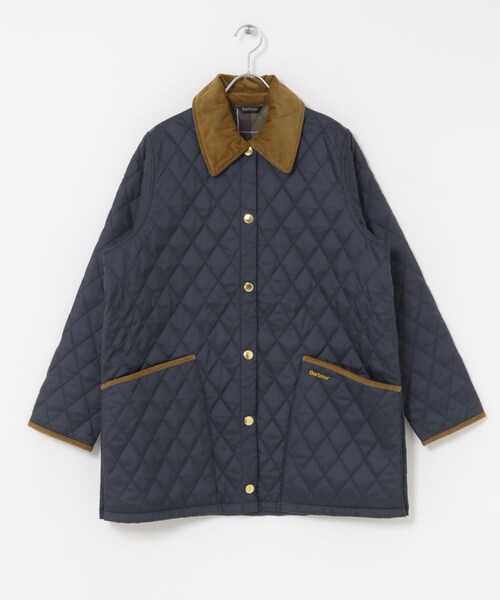 URBAN RESEARCH DOORS（アーバンリサーチドアーズ）の「Barbour　modern quilted jacket（テーラードジャケット・レディース・black/navy/sage・10）」の7枚目の写真