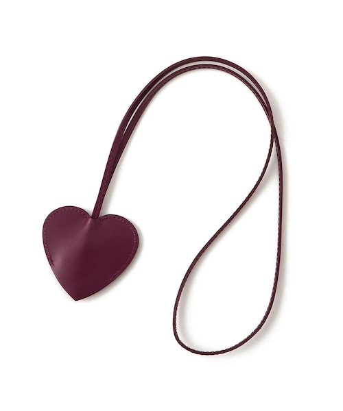 ADAM ET ROPE'(アダムエロペ)の「【JANE SMITH(ジェーンスミス)】COW LEATHER HEART KEY CASE(キーケース/キーアクセサリー・レディース・ブラック/ダークブラウン/ワイン・F)」の5枚目の写真