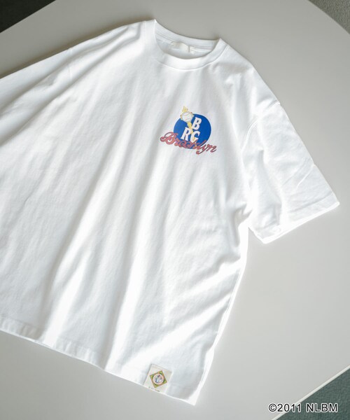 SENSE OF PLACE by URBAN RESEARCH(センスオブプレイスバイアーバンリサーチ)の「Negro Leagues プリントTシャツ B(Tシャツ/カットソー・メンズ・NAVY/WHITE・M/L)」の6枚目の写真