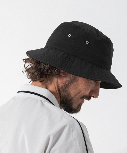 URBAN RESEARCH Sonny Label（アーバンリサーチサニーレーベル）の「OOPS　バケットハット（ハット・メンズ・BLACK/NAVY・One）」の5枚目の写真