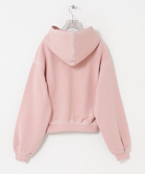 URBAN RESEARCH（アーバンリサーチ）の「Studio Doe　FLEECE CROPPED HOODIE（パーカー・レディース・PINK・S）」の7枚目の写真