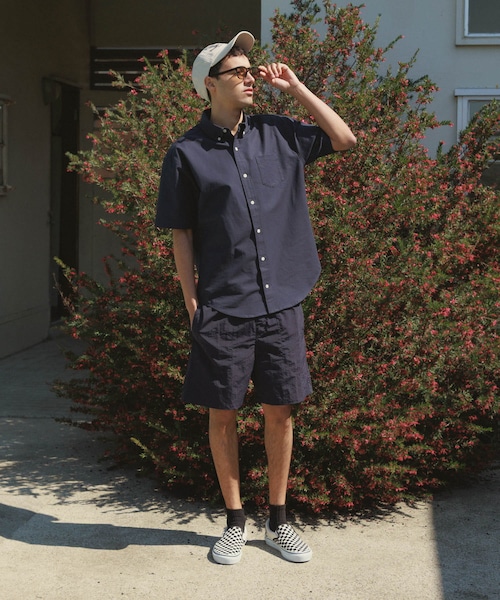 URBAN RESEARCH Sonny Label（アーバンリサーチサニーレーベル）の「ナイロンイージーバギーショートパンツ（その他パンツ・メンズ・ブラック/グレー/ネイビー・M/L）」の3枚目の写真