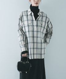 URBAN RESEARCH | オンブレーチェックオーバーシャツ(シャツ/ブラウス)