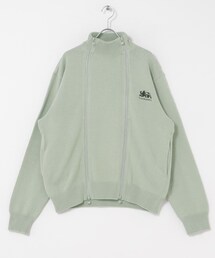 URBAN RESEARCH | COGNOMEN　W.ADJUSTABLE KNIT TRACK JACKET(ニット/セーター)