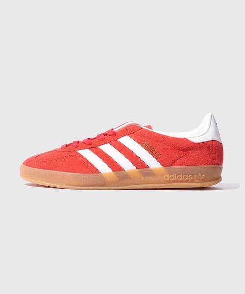 ADAM ET ROPE'(アダムエロペ)の「【adidas/アディダス】GAZELLE INDOOR(スニーカー・メンズ・レッド・26.0/27.0/28.0)」の1枚目の写真