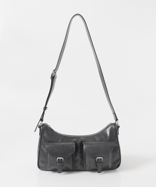 KBF（ケイビーエフ）の「STAND OIL　JOEY BAG MINI（ショルダーバッグ・レディース・CAMEL/MARRON/BLACK・One）」の5枚目の写真