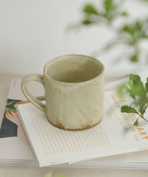 URBAN RESEARCH DOORS（アーバンリサーチドアーズ）の「佐藤敬　黄粉引まっすぐカップ(大)（食器・メンズ・黄粉引・-）」の6枚目の写真