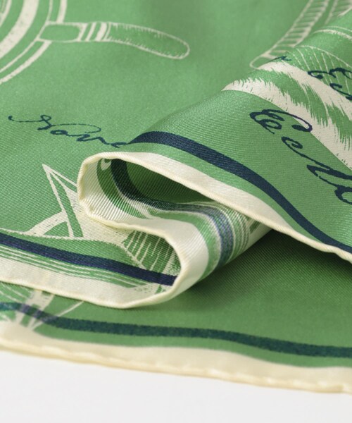 URBAN RESEARCH ROSSO（アーバンリサーチロッソ）の「manipuri　65ボンメール（バンダナ/スカーフ・レディース・GREEN・-）」の5枚目の写真