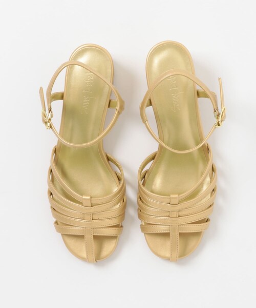 URBAN RESEARCH Sonny Label（アーバンリサーチサニーレーベル）の「メタリックアンクルストラップサンダル（サンダル・レディース・ゴールド/シルバー/ブラック・S/M/L）」の14枚目の写真