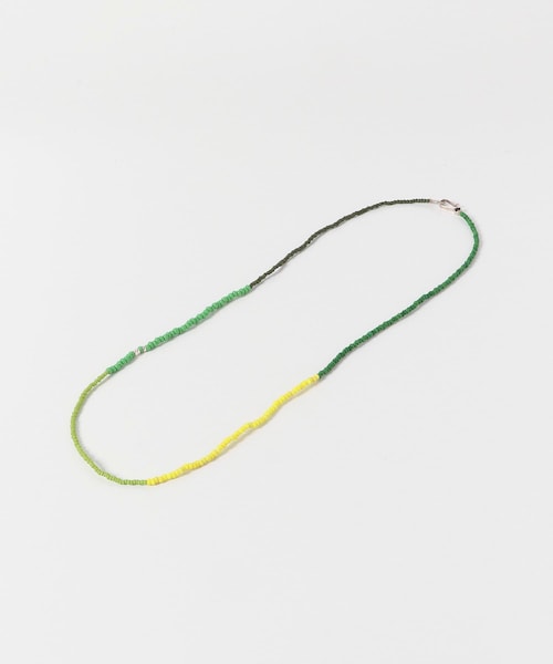 URBAN RESEARCH（アーバンリサーチ）の「FOLK/N　beads multi necklace（ネックレス・レディース・BEIGE2/WHITE/DARK GREY/LT.BEIGE/TURQUOISE1/GREEN2/TURQOISE2・-）」の5枚目の写真