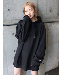 Champion | 【MURUA別注】Champion ルーズフーディー【セットアップ着用可能】(パーカー)