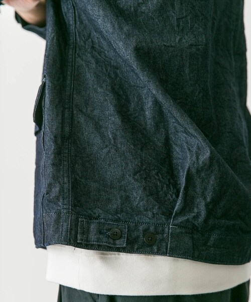 URBAN RESEARCH DOORS（アーバンリサーチドアーズ）の「STILL BY HAND　10oz denim jacket（デニムジャケット・メンズ・NAVY/IVORY・46/48）」の12枚目の写真