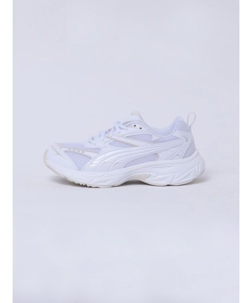 RUNWAY channel SELECTION（ランウェイチャンネルセレクション）の「【PUMA】プーマ モーフィック BASE（スニーカー・レディース・ホワイト/ブラック・22.5/23.5/24.5）」の6枚目の写真
