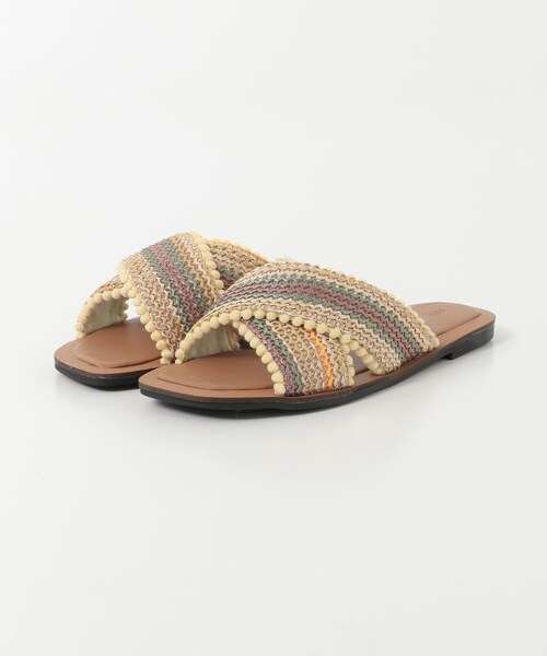 KBF（ケイビーエフ）の「ペーパークロスサンダル∴（サンダル・レディース・MULTI/BEIGE MIX/BLACK・36/37/38）」の16枚目の写真