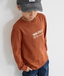QUNTSTYLE | 綿１００％ビッグシルエットプリントＴシャツ（男の子・女の子)(Tシャツ/カットソー)