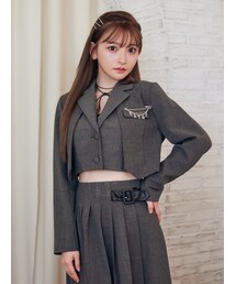 EATME | マルチWAYショートジャケット（セットアップ可能）(テーラードジャケット)